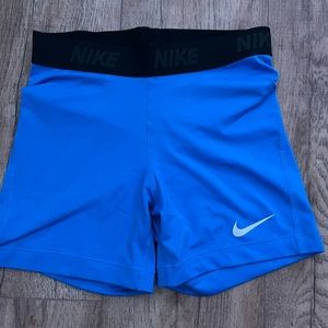 Nike pro bright blue dri-fit
